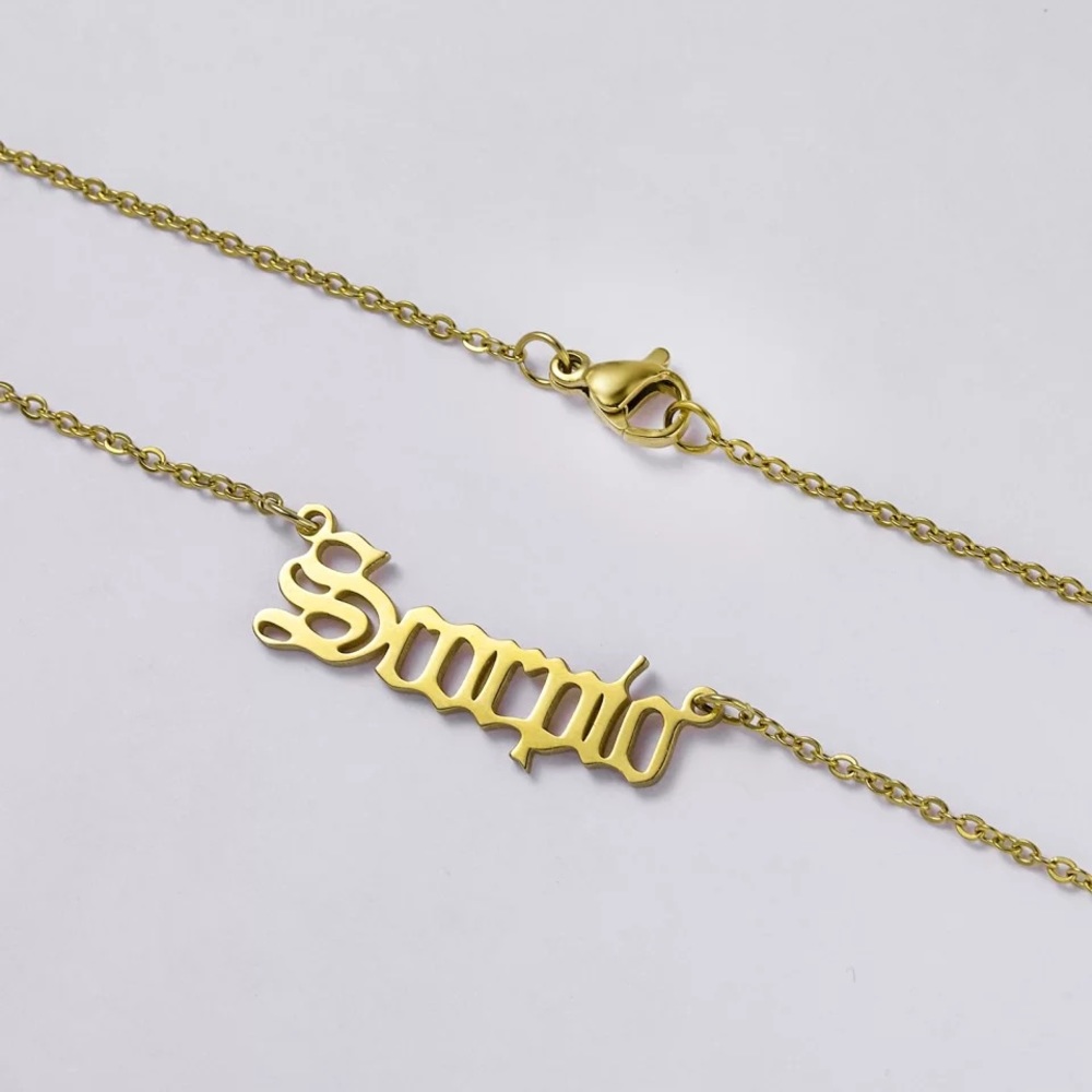Zodiac Sign Necklaces - Picture 3 of 4